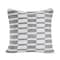 Homeroots Set of Two 18" Gray Geometric Cotton Throw Pillows, 2PK 554597 - alternate 6