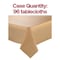 Smarty Had A Party 54 x 108 Gold Rectangular Disposable Plastic Tablecloths 96 Tablecloths, 96PK 813270-G-CASE - alternate 9