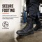 Handpoint Mens 8 in Military Tactical Boots-Slip Resistant Combat Work Boots with YKK Side Zipper, 10 AMY1003EE-10 - alternate 8