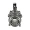 Discover 2-1/2 in. Stainless Steel 3 Piece Ball Valve Socket Weld Ends 102670 - alternate 3