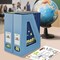 Acrimet Magazine File Holder Vertical Rack, Durable Plastic Desk Organizer, Solid Blue, 2PK 277.AO - alternate 8