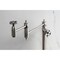 Kingston Brass Deck Mount Pot Filler Faucet with Knurled Handle, Brushed Nickel KS3708RKX - alternate 6