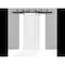 Sartodoors Sliding Closet Barn Bypass Doors 48 x 96in, Painted White W/ Frosted Glass, Sturdy 6.6ft Rails PLANUM0888BBB-BEM-4896 - alternate 10
