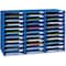 Pacon Classroom Keepers® Mailbox, 30-Slot, Blue, 21 H x 31.63 W x 12.75 D 001318 - alternate 1