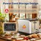 Simple Deluxe Toaster 2-slice, Defrost, Bagel, Cancel setting with LED Red lighting, 1-6 level Browning120V, 60Hz HKTOST2SILV2 - alternate 7