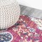 Jonathan Y Bohemian FLAIR Boho Vintage Medallion Fuchsia/White 4 ft. x 6 ft. Area Rug BMF106C-4 - alternate 5