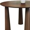 Homeroots 52" Walnut Solid Wood Round Top Dining Table 721117 - alternate 4
