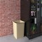 Regal Altair 35 Gallon Square Beige Plastic Trash Can, Heavy Duty Resin Construction ZR-TC-100-SQ35BG - alternate 6