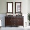 James Martin Vanities Brittany 60'' D Vanity, Burnished Mahogany w/ Parisien Bleu Silestone Top w/ Wireless Charger 650-V60D-BNM-FPBL - alternate 9