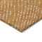 Homeroots 5' X 8' Orange Gray And Ivory Polka Dot Washable Indoor Outdoor Area Rug 599065 - alternate 8