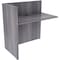 Lorell 24" D X Weathered Charcoal, 42" W X LLR18308 - alternate 1