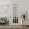 Sartodoors Hidden Door, Felicia 3355 White Silk Concealed Metal Frame 18 x 80 Left Inswing FELICIA3355MF-WS-18x80-LH-I - alternate 4