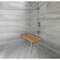Homeroots 18" X 26" Brown Teak Rectangular Shower Bench 549351 - alternate 4