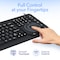 Delton M70/M41 Medical Grade Airtight Waterproof USB Backlit Computer Keyboard & Mouse, Black M71 - alternate 9