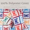 Lavish Home 3-Piece King Quilt Set Bedspread & 2 Pillow Shams with Colorful Butterfly Pattern Lightweight Set 66-003-PRT-BK - alternate 5