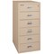 Fireking 6 Drawer, 1 Hr Fire, Vertical, 25" wide for Card Check & Notes Champagne 6-2552-CCH - alternate 1