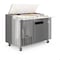 Koolmore 50 in. One Door Commercial Pizza Prep Refrigerator in Stainless-Steel KM-RPPS-1DSS KM-RPPS-1DSS - alternate 1