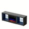 Homeroots 70in Black Wood Fireplace Entertainment Center With Fireplace 723797 - alternate 1
