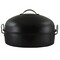 Gibson Home Kenmar High Dome Oval Roaster Set in Black 90008.01 - alternate 2