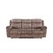 Homeroots 87" Chocolate Velvet USB Sofa With Black Legs 491313 - alternate 5