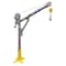Oz Lifting Products 1000 lb steel davit crane with 2500 lb carbon steel brake winch OZ1000DAV-HND2 - alternate 8