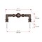 Richelieu Firenze Collection 5 1/16-inch (128 mm) Honey Bronze Traditional Round Cabinet Pull BP8789128HBRZ - alternate 12