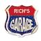 Signmission Rich's Garage, 18 inch X 18 inch, Vinyl Decal, 2PK SHI-D-2PACK-18-383-RICH - alternate 1