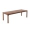 Homeroots 46" Brown Wood and Iron Dining Table 635739 - alternate 1