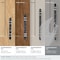 Amerock Carrione 6-5/16 in 160 mm Center-to-Center Marble Black/Satin Nickel Cabinet Pull BP36650MBKG10 - alternate 6