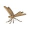 Homeroots 6" Antiqued Gold Cast Iron Dragonfly Figurine 612455 - alternate 7
