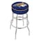 Holland Bar Stool Co 30" Montana State Cushion Seat, 2-Ring Chrome Swivel Bar Stool L7C130MontSt - alternate 1
