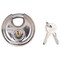 Prosource Security Lock, 1/2 in Dia Shackle, 1 in H Shackle, Stainless Steel Shackle, Steel Body YB0070 - alternate 1