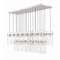 Z-Lite Fontaine 23 Light Linear Chandelier, Brushed Nickel, 54.5 In W 7002P5-23L-BN - alternate 1