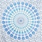 Homeroots 80" X 56" Blue And White Mandala Cotton Hanging Tapestry 397189 - alternate 4