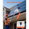 Vevor Solar Panel Cleaning Kit Water Fed Pole Kit 26 ft Brush Soap Dispenser HW5-7.9m(30CM)-US - alternate 6