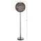 Jonathan Y Bea 61" Outdoor Woven Globe LED Floor Lamp, Coffee/Black JYL6507A - alternate 10