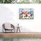 Trademark Fine Art Outdoor Canvas Art - Jean Francois 'Three Winter Gnomes' Wall Art for Patios, or Gardens GRL00493-OC1824WR - alternate 6