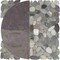Daltile Pebble Oasis Natural Stone Art Deco Pebble Mosaic 11in x 11in in Honed Coastal, 11PK PB38ARTDCPBMSHN - alternate 7
