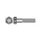 Hillman Hex Head Cap Screw 3/8in D X 1-1/2in L Heat Treated Zinc Steel Heat Treated Zinc, 100PK 200129 - alternate 6