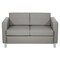 Office Star Products Pacific Love Seat, Steel PAC52-R112 - alternate 3