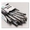 Pentel EnerGel NV Gel Pen, Stick, Medium 0.7 mm, Black Ink, Gray/Black Barrel, PK12 BL27A - alternate 4