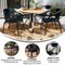 Flash Furniture Lila  Black Rattan Indoor-Outdoor Restaurant Stack Chair, PK4 4-TLH-037-BK-GG - alternate 18