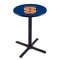 Holland Bar Stool Co 36" Blk Wrinkle Syracuse Pub Table, 36" dia. Top L211B3636Syrcse - alternate 1