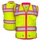 Dome75 OMNI Series HiVis Class 2 Heavy Duty Contrast Utility Vest with ProPocket MD OV6124 - alternate 6