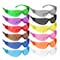 Bison Life Crystal, Safety Glasses, Anti-Scratch, Assorted Lens, Frameless, 12 PK BLSH-ESCR-CLCT-SGA1-12 - alternate 1