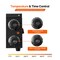 Vevor Electric Pizza Oven 16 in 1750W Countertop Pizza Cooker 77 to 572 DegF Temp PSL-16 - alternate 7