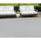 Homeroots 8' X 10' Cream and Beige Striped Distressed Indoor Outdoor Area Rug 558729 - alternate 7