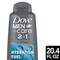 Dove Men+Care Hydration Fuel 2 in 1 Shampoo and Conditioner, 20.4 Ounce, 4PK 69776722 - alternate 9