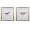 Homeroots Set of Two Colorful Beach Birds Wall Art, 2PK 401456 - alternate 5