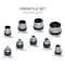 Neiko Interchangeable Large Hollow Hole Punch Tool Set, 10 Piece, Includes Carrying Case 02614A - alternate 8